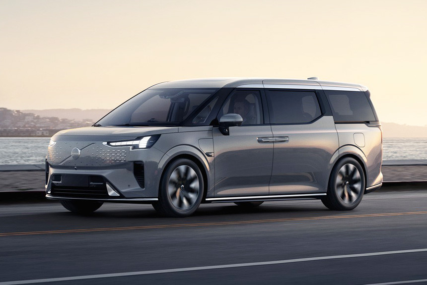 Volvo EM90 2024: первый минивэн компании оказался перелицованным Zeekr 009