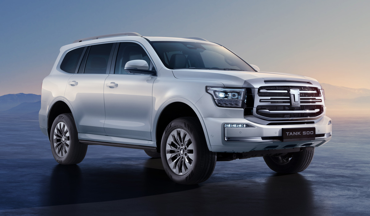 TANK 500 URBAN 2024: цены в России на новую гибридную версию с 7-местным салоном