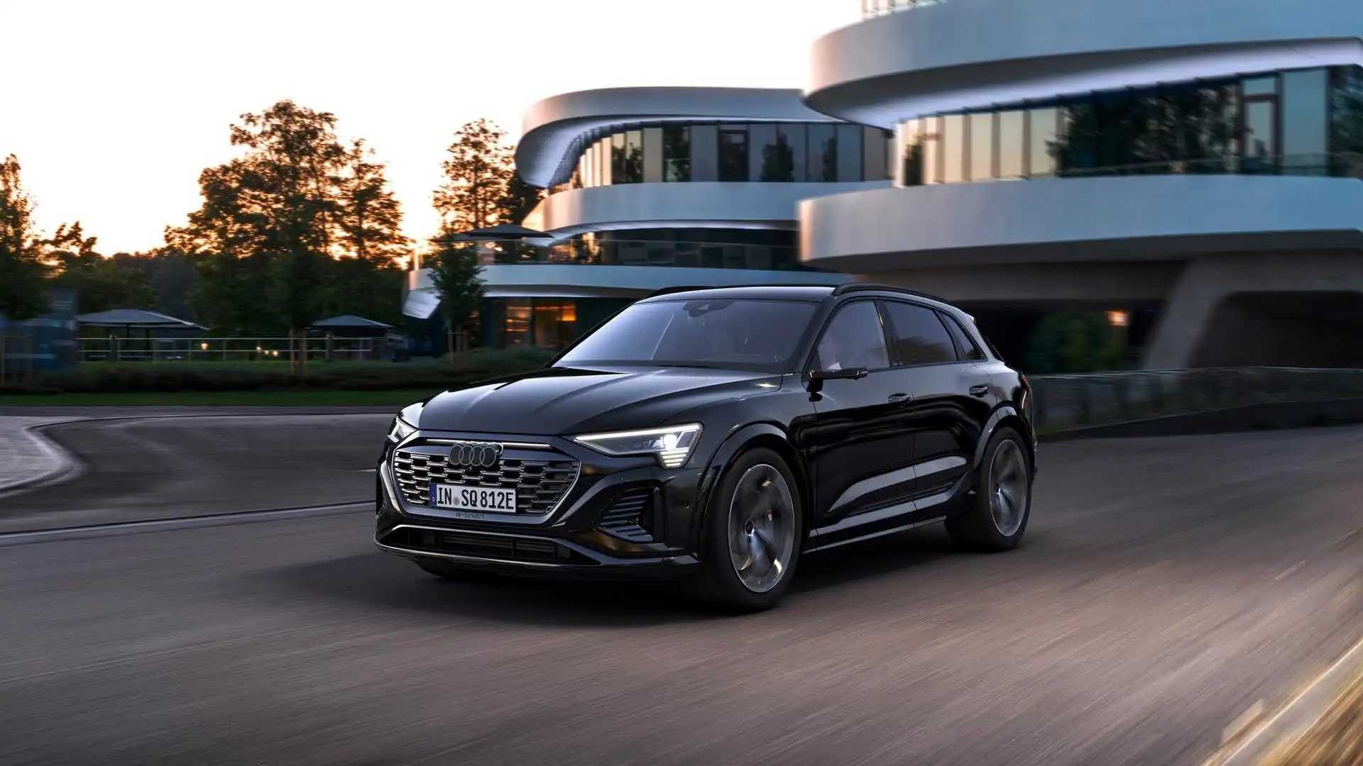 Audi Q8 E-Tron 2023: обновленный электрокроссовер