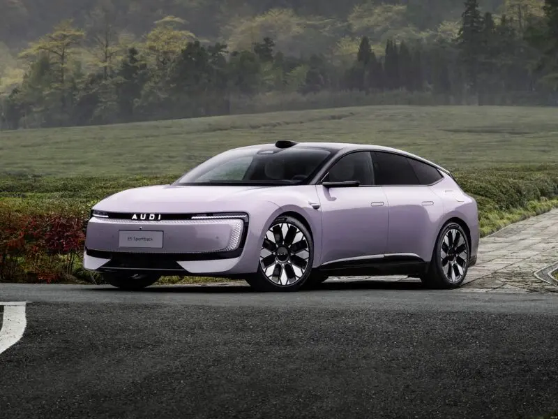 AUDI E5 Sportback: первая модель нового немецко-китайского бренда от SAIC и Audi. Цены, фото и характеристики
