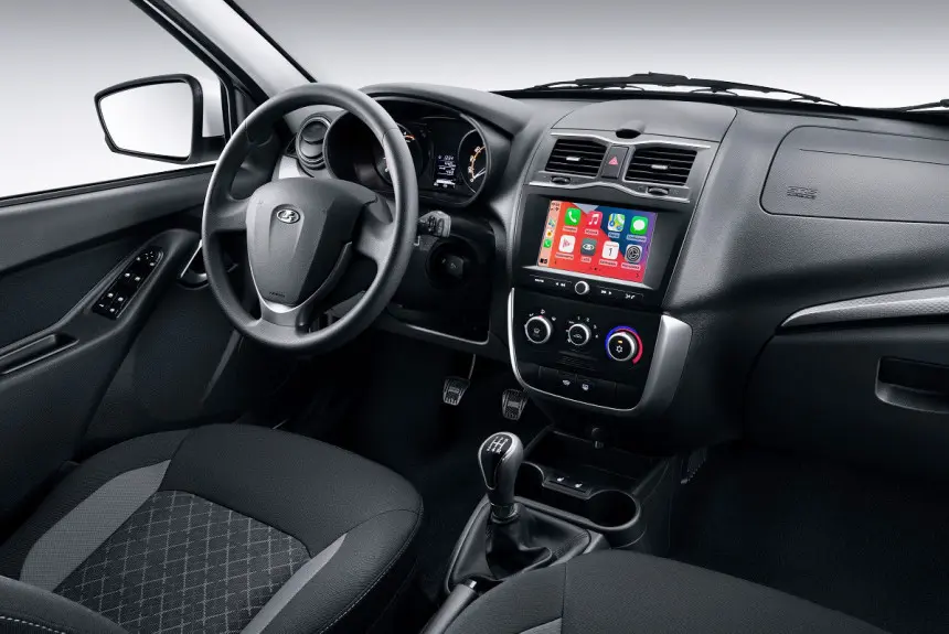 Лада Гранта 2024 теперь снова с медиасистемой LADA Enjoy Pro (с камерой заднего вида и Яндекс Навигатором)