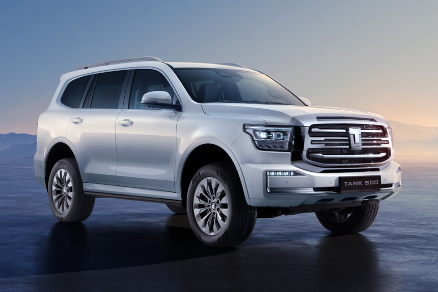 Tank 500 URBAN 2024: гибридная версия с 7-местным салоном скоро начнет продаваться в России