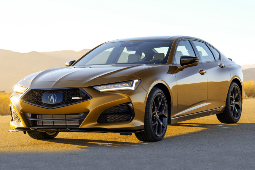 Acura TLX Type S 2023: цены на спортивный седан (США)