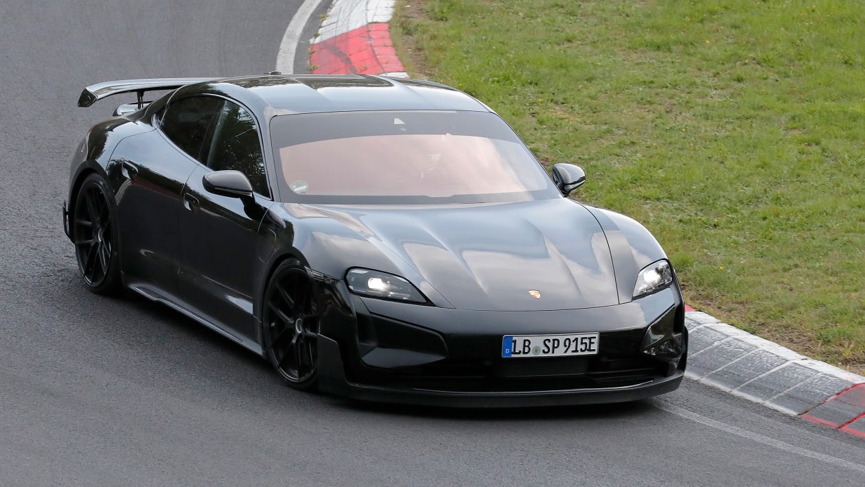 Porsche Taycan Turbo GT 2024: на подходе самый мощный и быстрый  электромобиль компании