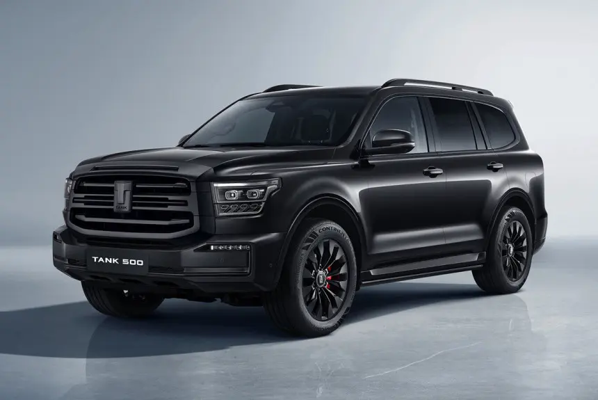 Tank 500 Blacktrail 2024: в России появится новая топ-версия с черным декором, увеличенной мощностью и запасом хода