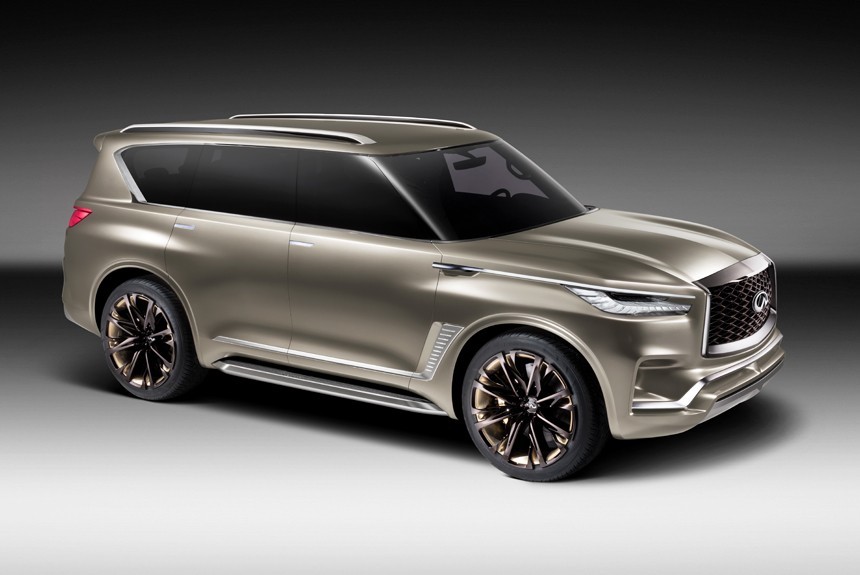 Inifiniti QX80 2024 нового поколения: первые подробности о фото