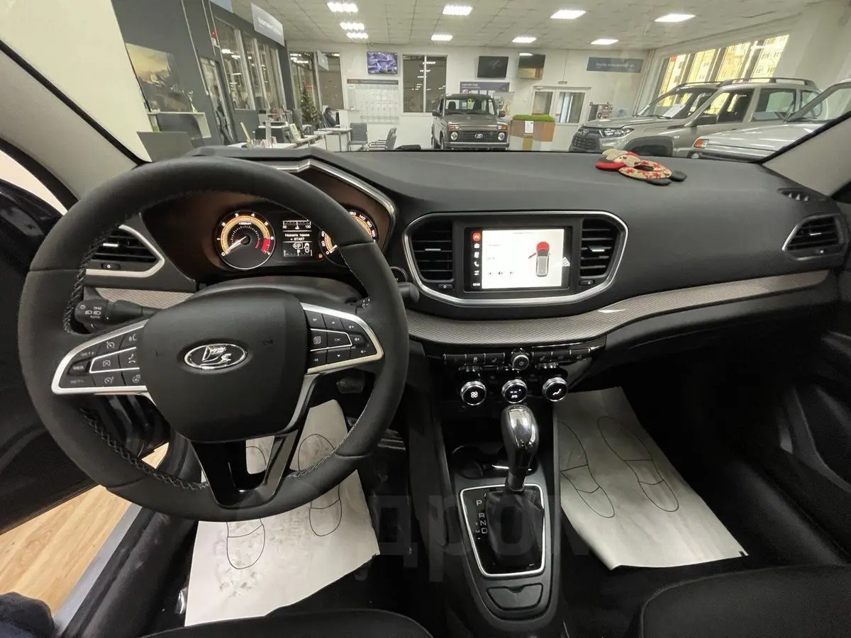 Лада Веста 2024 с автоматической АКПП (вариатором) и двигателем 1.8 EVO (122 л.с). Старт производства