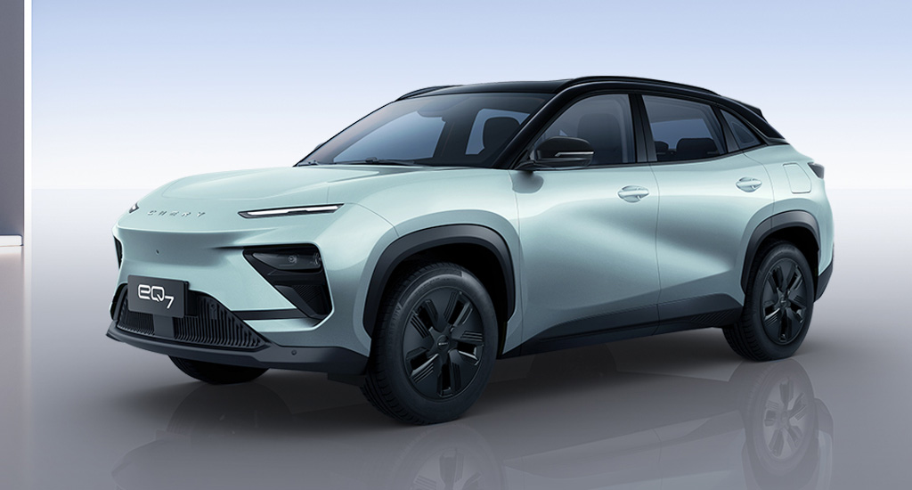 Chery EQ7 2023: обновленный электрокроссовер. Вторая попытка