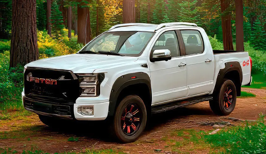 Foton Tunland G9 2025: новый рамный пикап в стиле Ford F-150 выходит на российский рынок. Предварительные цены, фото и характеристики