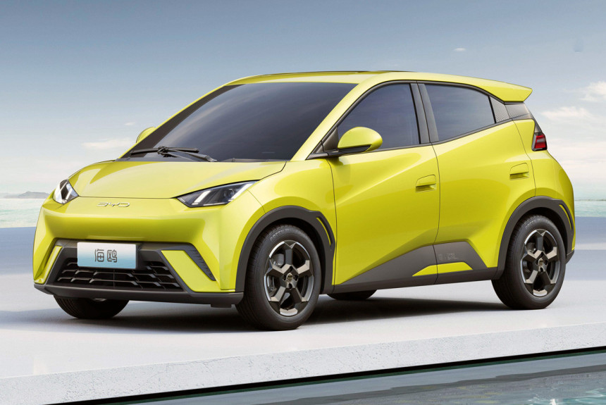 BYD Seagull 2023: представлен новый компактный электрический хэтчбек