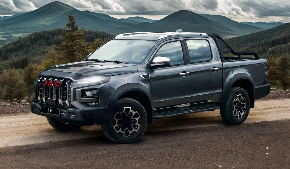 JAC T9 с турбодизелем выходит на российский рынок 2025: характеристики, цены и все подробности о новой модификации