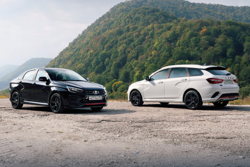 Lada Vesta Sportline 2023: объявлены цены и комплектации (от 2 174 000 рублей) на новую модификацию с мотором от Гранты Спорт
