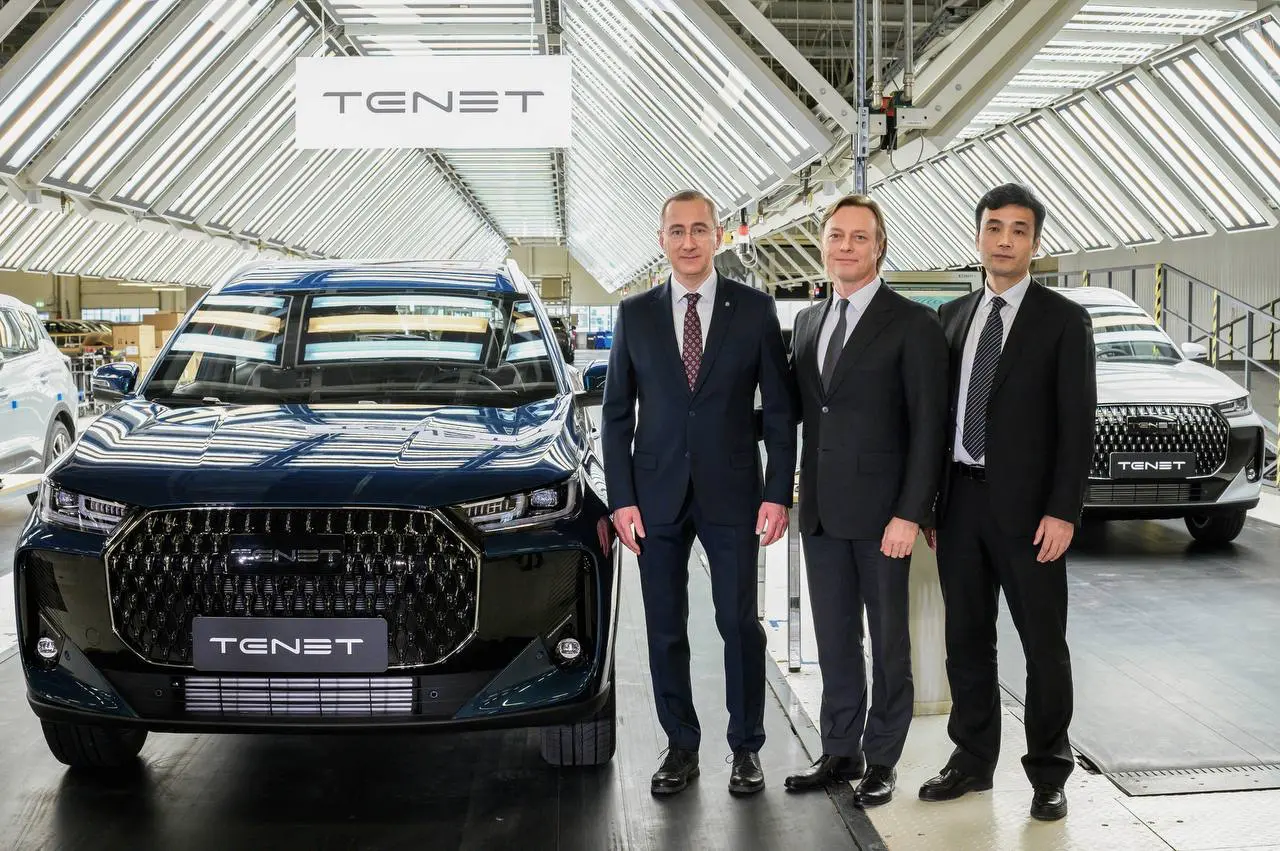 TENET: новый автомобильный бренд для российского рынка (локализованные Chery на бывшем заводе VW). Модельный ряд (T7, T4 и T9), цены и фото