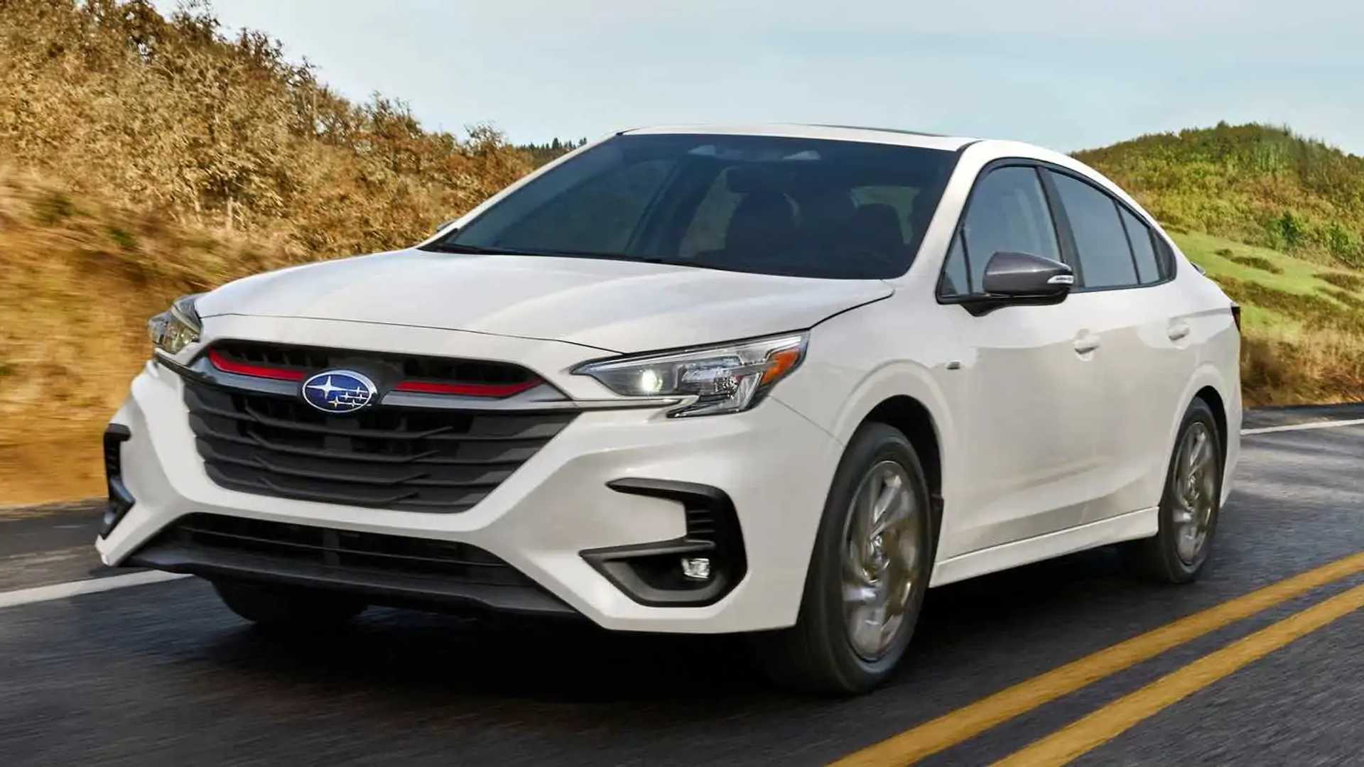 Subaru Legacy 2023 модельного года: рестайлинг седана и цены в США