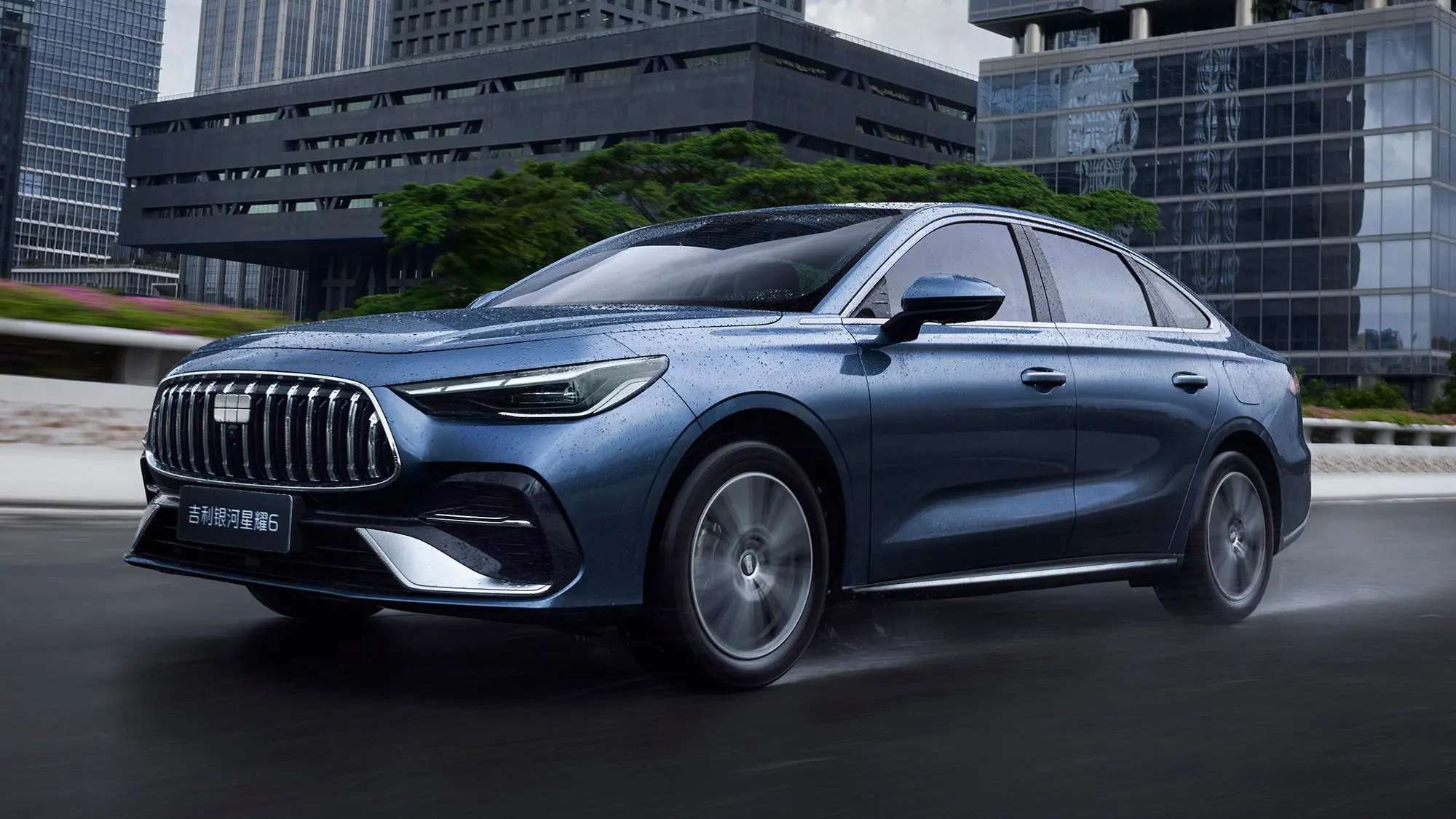 Geely Galaxy Starshine 6: гибридный близнец топливного седана Emgrand нового поколения. Фото, цены, характеристики и старт продаж в Китае